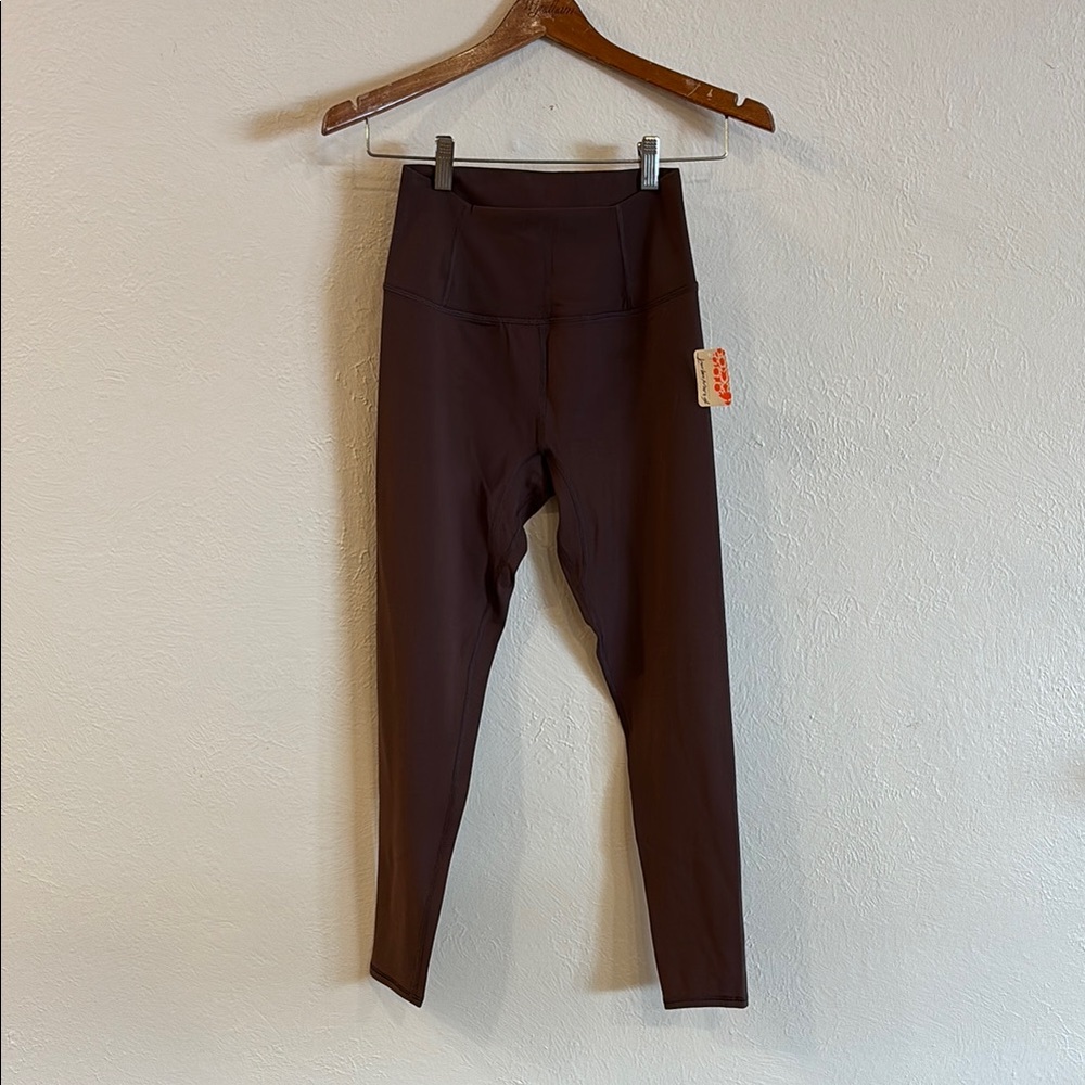 NWT Free People Movement Never Better leggings in Cocoa